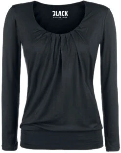 "Frail Shirt" Langarmshirt Schwarz Von Black Premium By EMP