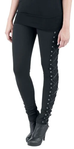 "Corset" Leggings Schwarz Von Vixxsin
