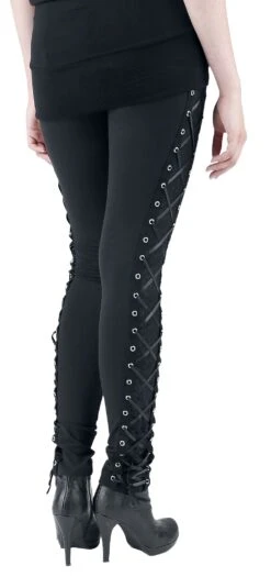 "Corset" Leggings Schwarz Von Vixxsin -Forbunrs Geschaft 205561b emp