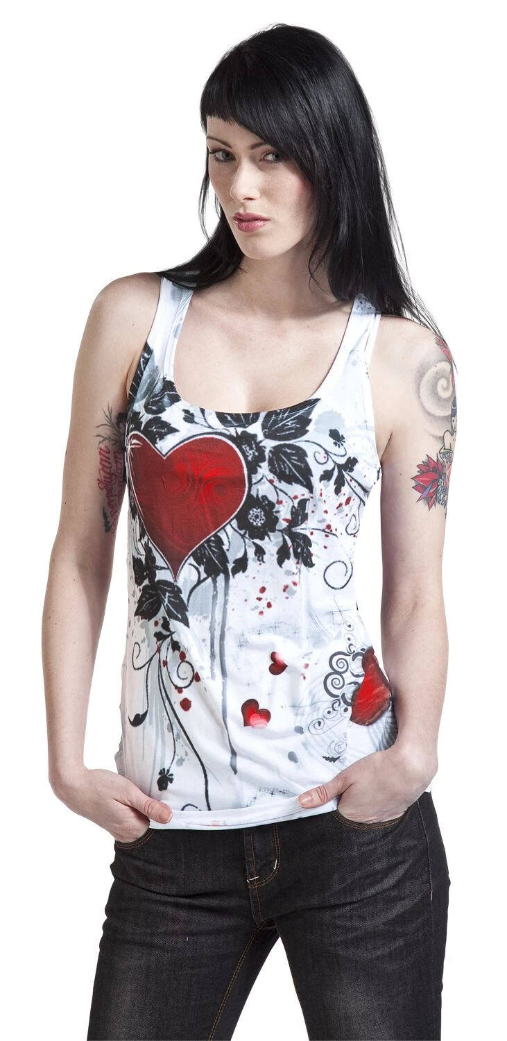 "Rose Heart" Top Weiß Von Innocent 7 "Rose Heart" Top Weiß Von Innocent – Bild 5