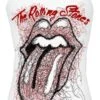 "Sketch Tongue" Top Weiß Von The Rolling Stones -Forbunrs Geschaft 253933a emp