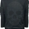 "Skull" Langarmshirt Schwarz Von Full Volume By EMP -Forbunrs Geschaft 280169a