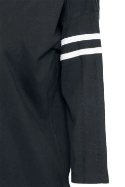 "Ladies Sleeve Striped L/S Tee" Langarmshirt Schwarz/weiß Von Urban Classics -Forbunrs Geschaft 293517d emp