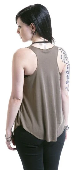 "Flock Top" Top Braun Von Innocent -Forbunrs Geschaft 293667wb emp