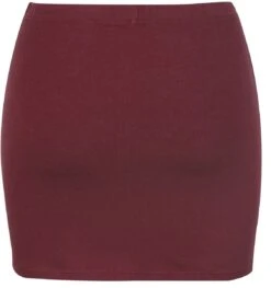 "The Double Life" Kurzer Rock Schwarz/bordeaux Von RED By EMP -Forbunrs Geschaft 298665b emp