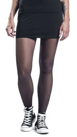 "The Double Life" Kurzer Rock Schwarz/bordeaux Von RED By EMP -Forbunrs Geschaft 298665wa3 emp