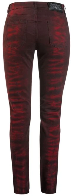 "Megan" Jeans Schwarz/rot Von Rock Rebel By EMP 11 "Megan" Jeans Schwarz/rot Von Rock Rebel By EMP -Forbunrs Geschaft 320524b