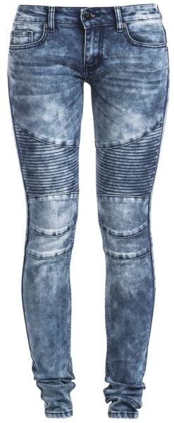 "Biker Pants" Jeans Blau Von RED By EMP