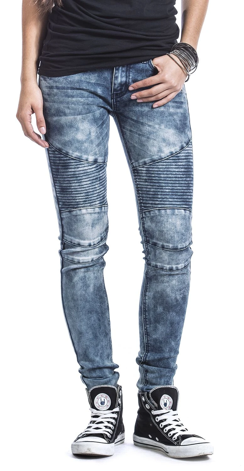 "Biker Pants" Jeans Blau Von RED By EMP 8 "Biker Pants" Jeans Blau Von RED By EMP – Bild 6