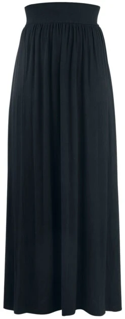"Long Skirt" Langer Rock Schwarz Von Rotterdamned