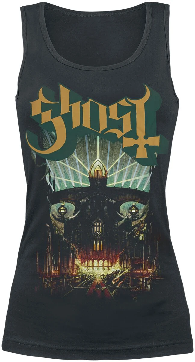 "Meliora" Top Schwarz Von Ghost 3 "Meliora" Top Schwarz Von Ghost