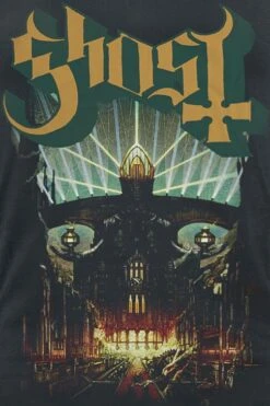 "Meliora" Top Schwarz Von Ghost 9 "Meliora" Top Schwarz Von Ghost -Forbunrs Geschaft 322521d emp