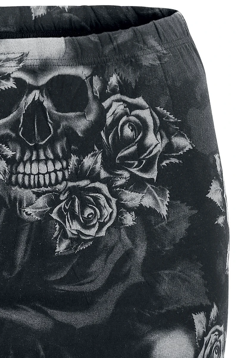 "The Double Life" Kurzer Rock Schwarz/grau Von Black Premium By EMP 7 "The Double Life" Kurzer Rock Schwarz/grau Von Black Premium By EMP – Bild 5