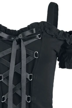 "Luise" T-Shirt Schwarz Von Gothicana By EMP -Forbunrs Geschaft 343528d emp