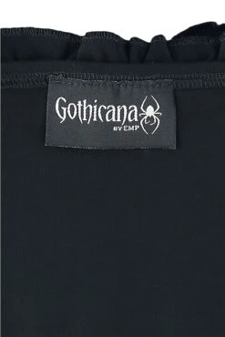 "Luise" T-Shirt Schwarz Von Gothicana By EMP -Forbunrs Geschaft 343528e emp