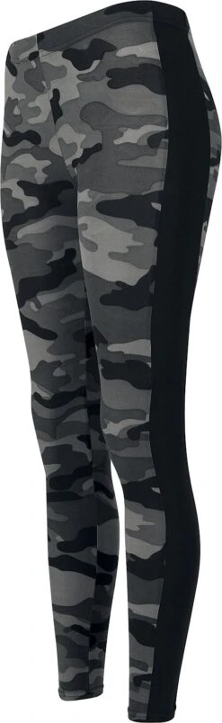 "Ladies Camo Stripe Leggings" Leggings Darkcamo/schwarz Von Urban Classics -Forbunrs Geschaft 344077c