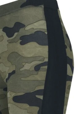"Ladies Camo Stripe Leggings" Leggings Woodland/schwarz Von Urban Classics -Forbunrs Geschaft 344078d emp