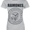 "Seal" T-Shirt Grau Meliert Von Ramones -Forbunrs Geschaft 347240a