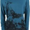 "Busting Loose" Langarmshirt Schwarz/blau Von Black Premium By EMP -Forbunrs Geschaft 349346a emp