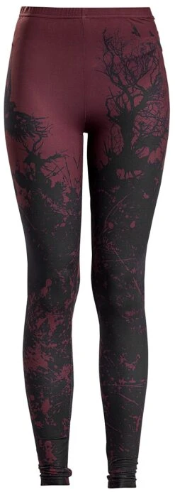 "Built For Comfort" Leggings Schwarz/rot Von Black Premium By EMP