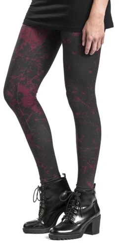 "Built For Comfort" Leggings Schwarz/rot Von Black Premium By EMP -Forbunrs Geschaft 349623wa2 emp