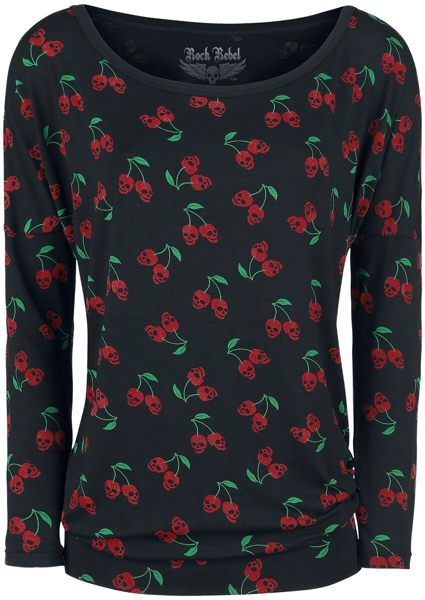 "Fast And Loose" Langarmshirt Schwarz Von Rock Rebel By EMP 5 "Fast And Loose" Langarmshirt Schwarz Von Rock Rebel By EMP – Bild 3