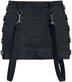 "The Betrayal" Kurzer Rock Schwarz Von Gothicana By EMP
