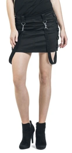 "The Betrayal" Kurzer Rock Schwarz Von Gothicana By EMP 15 "The Betrayal" Kurzer Rock Schwarz Von Gothicana By EMP -Forbunrs Geschaft 350345wa emp