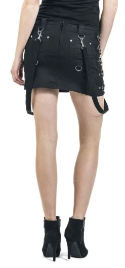 "The Betrayal" Kurzer Rock Schwarz Von Gothicana By EMP 17 "The Betrayal" Kurzer Rock Schwarz Von Gothicana By EMP -Forbunrs Geschaft 350345wb emp