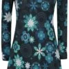 "Flower Rounds Winter Dress" Kurzes Kleid Schwarz Von Innocent -Forbunrs Geschaft 350595a