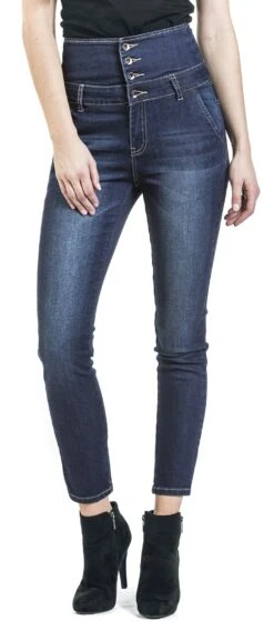 "High Waist Denim Jeans" Jeans Dunkelblau Von RED By EMP -Forbunrs Geschaft 353882wa emp