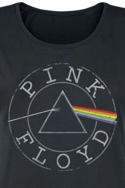 "Logo Circle" T-Shirt Schwarz Von Pink Floyd -Forbunrs Geschaft 354125d emp
