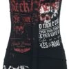 "Stay A Little Longer" Kurzes Kleid Schwarz Von Rock Rebel By EMP -Forbunrs Geschaft 370489a
