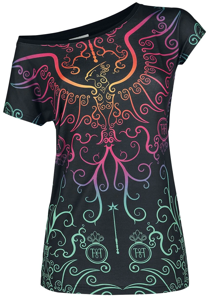 "Phönix" T-Shirt Schwarz Von Harry Potter 5 "Phönix" T-Shirt Schwarz Von Harry Potter – Bild 3