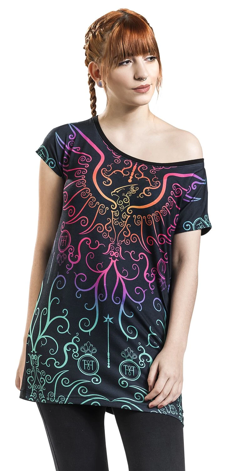 "Phönix" T-Shirt Schwarz Von Harry Potter 7 "Phönix" T-Shirt Schwarz Von Harry Potter – Bild 5