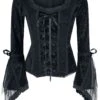 "Rosemary" Langarmshirt Schwarz Von Gothicana By EMP -Forbunrs Geschaft 374648a