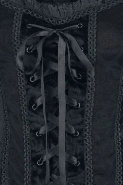 "Rosemary" Langarmshirt Schwarz Von Gothicana By EMP -Forbunrs Geschaft 374648d
