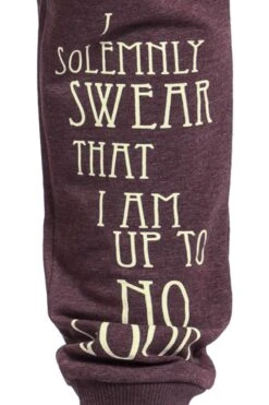 "Karte Des Rumtreibers" Trainingshose Bordeaux Meliert Von Harry Potter -Forbunrs Geschaft 376314d2