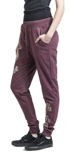 "Karte Des Rumtreibers" Trainingshose Bordeaux Meliert Von Harry Potter -Forbunrs Geschaft 376314wa2