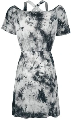 "Saga Tie Dye" Kurzes Kleid Grau Von Innocent -Forbunrs Geschaft 376758b
