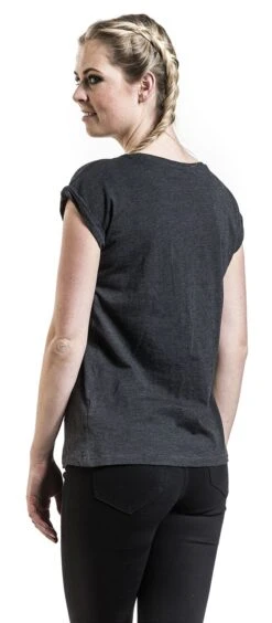 "Pusheenicorn Clouds" T-Shirt Charcoal Meliert Von Pusheen -Forbunrs Geschaft 379473wb