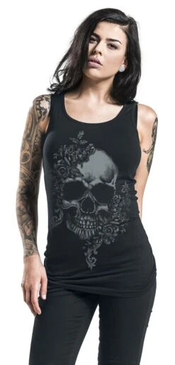 "Longing For Evil" Top Schwarz Von Black Premium By EMP -Forbunrs Geschaft 379475wa