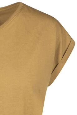"Ladies Extended Shoulder Tee" T-Shirt Sand Von Urban Classics 9 "Ladies Extended Shoulder Tee" T-Shirt Sand Von Urban Classics -Forbunrs Geschaft 380546d