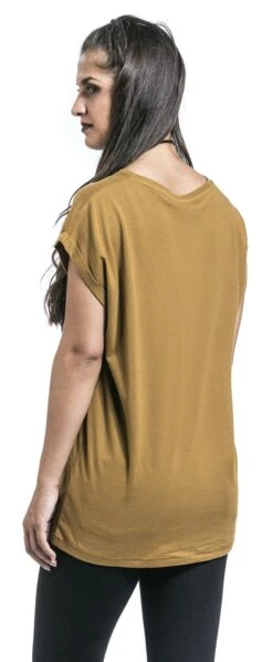 "Ladies Extended Shoulder Tee" T-Shirt Sand Von Urban Classics 11 "Ladies Extended Shoulder Tee" T-Shirt Sand Von Urban Classics -Forbunrs Geschaft 380546wb