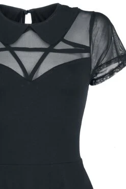 "Hex Wednesday Dress" Kurzes Kleid Schwarz Von Heartless -Forbunrs Geschaft 384139d