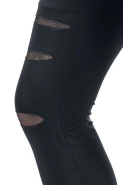 "Leggings With Insert Lace" Leggings Schwarz Von Rotterdamned -Forbunrs Geschaft 385668d