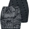 "Logo" Kurzer Rock Schwarz/grau Von Rammstein -Forbunrs Geschaft 387018
