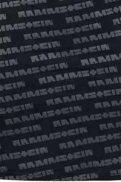 "Logo" Kurzer Rock Schwarz/grau Von Rammstein -Forbunrs Geschaft 387018d2