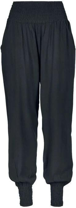 "Ladies Sarong Pants" Stoffhose Schwarz Von Urban Classics