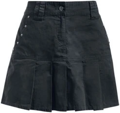 "Dale Skirt" Mittellanger Rock Schwarz Von Brandit